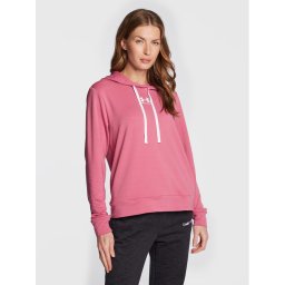 Under Armour Pulóver Ua Rival Terry 1369855 Rózsaszín Regular Fit