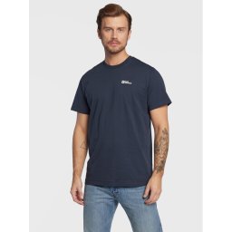 Jack Wolfskin Póló Essential 1808382 Sötétkék Regular Fit