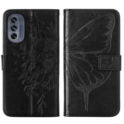 ART BUTTERFLY Pénztárcavédő Motorola Moto G62 5G fekete