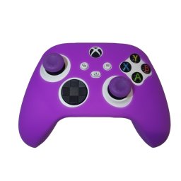 Xbox Series S/X kontroller szilikon tok szett lila