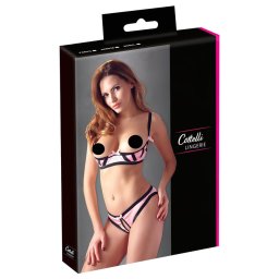 Cottelli - csíkos push-up melltartó szett