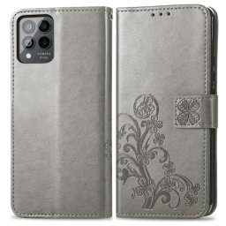 ART FLOWERS Pénztárcavédő T Phone Pro / T Phone Pro 2023 szürke