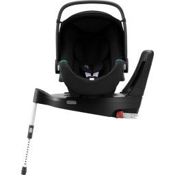 Britax Römer Baby-Safe 3 iSize autóshordozó Flex Base iSense bázistalppal - Space Black