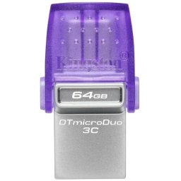 Pen Drive 64GB Kingston USB-A/USB-C DTDUO3CG3/64GB