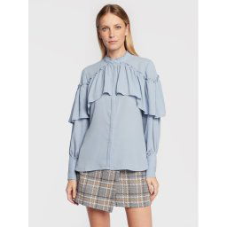 Bruuns Bazaar Ing Camilla Aeva BBW3173 Kék Regular Fit