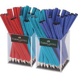 Grafitceruza display FABER-CASTELL Jumbo Grip háromszögletű 72 db-os