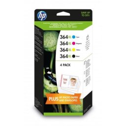 Festékpatron HP N9J74AE (364XL) Multipack