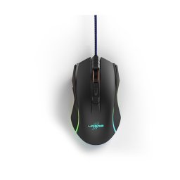 Egér vezetékes HAMA uRage Reaper 210 USB 6 gombos 4800 DPI RGB fekete