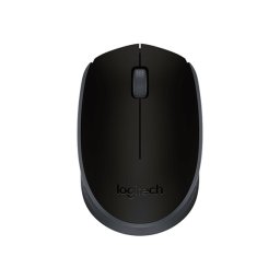 Egér vezeték nélküli LOGITECH M171 2,4 Ghz 1000 DPI fekete/szürke