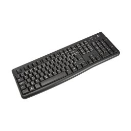 Billentyűzet vezetékes LOGITECH K120 HUN USB OEM fekete