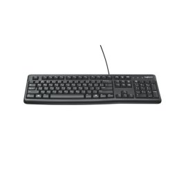 Billentyűzet vezetékes LOGITECH K120 ENG USB fekete