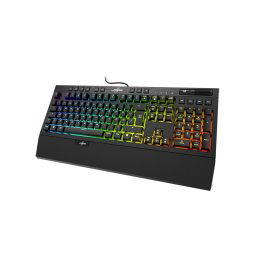 Billentyűzet vezetékes HAMA uRage Exodus 900 mechanikus Brown switch RGB fekete