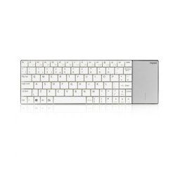 Billentyűzet vezeték nélküli RAPOO E2710 touchpad fehér