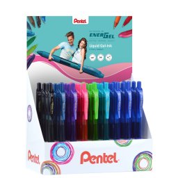 Rollertoll display PENTEL EnerGelX 36db/display