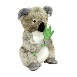 56 cm-es puha plüss koala eukaliptusszal