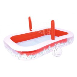 Bestway Felfújható gyerek medence röplabda szettel 254 x 168 x 97 cm