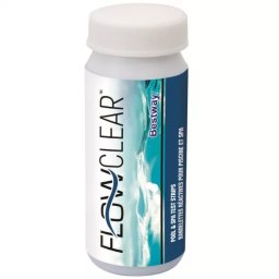 BESTWAY FlowClear Mérőcsík készlet 3in1, szabad klór pH lugosság 50db-os