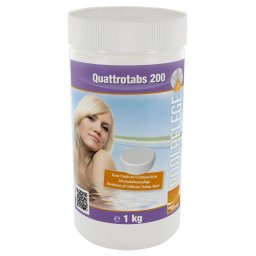 Aquacorrect Quattrotabs (200 gr) 1kg, 4in1 multi tabletta