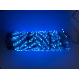 Micro LED tündérfény füzér – 6 m, 378 LED – kék