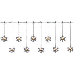 LED-es hókristály fényfüggöny