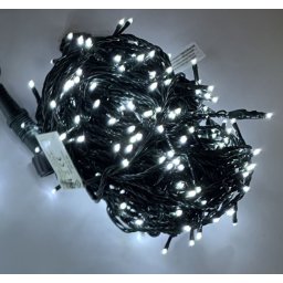 LED fényfüzér kiegészítő szett, hideg fehér, 18,7m, 250 LED