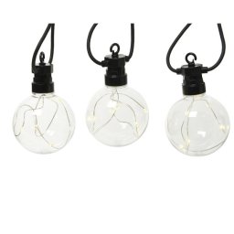 Kültéri micro LED fényfüzér égősor – 4,5 m – 10 izzó – meleg fehér