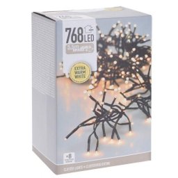 KÜLTÉRI FÉNYFÜZÉR 768 LED-ES, MELEGFEHÉR, EXTRA S