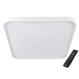 Strühm Wena 48 W-os 485x485 mm négyzet alakú távirányítós mennyezeti lámpa IP44-es védettségű