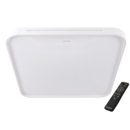 Strühm Wena 24 W-os 340x340 mm négyzet alakú távirányítós mennyezeti lámpa IP44-es védettségű