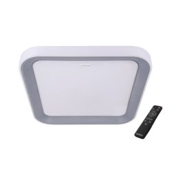 Strühm Ariel 48 W-os 505x505 mm négyzet alakú távirányítós mennyezeti lámpa IP44-es védettségű
