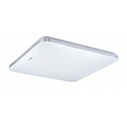 Strühm Adis 28 W-os 330x330 mm négyzet alakú mozgásérzékelővel ellátott natúr fehér mennyezeti lámpa IP44-es védettségű