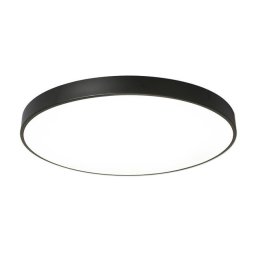 MasterLED Vesna 30 W-os ø300 mm fekete színű kerek natúr fehér mennyezeti lámpa IP20-as védettségű