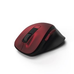 Egér vezeték nélküli HAMA MW-500 2,4 GHz 6 gombos 1600 DPI piros