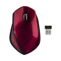 Egér vezeték nélküli HAMA AM-8400 2,4 GHz 1200 DPI piros