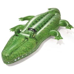 2 személyes krokodil lovaglómatrac, 214 cm