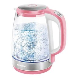 Üveg vízforraló SENCOR SWK 2194RD 2200W 2 liter piros