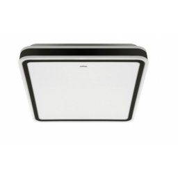 Strühm Aurelia 24 W-os 330x330 mm négyzet alakú natúr fehér mennyezeti lámpa IP44-es védettségű