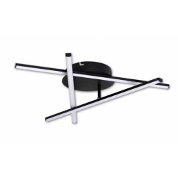MasterLED Modena Tivoli 27 W-os ø50 cm natúr fehér fekete LED mennyezeti lámpa