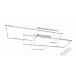 MasterLED Galaxis Hidra 126 W-os, 90x50 cm fehér LED távirányítós mennyezeti lámpa