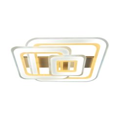 LEDmaster Prémium Lucero Marshall 188 W-os, 50 cm átmérőjű fekete LED távirányítós mennyezeti lámpa
