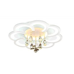 LEDmaster Prémium Lucero Mara 178 W-os, 60 cm átmérőjű fekete LED távirányítós mennyezeti lámpa