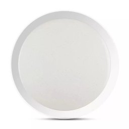 60W kör alakú, távirányítős, állítható fényerejű, dimmelhető LED mennyezeti design lámpa 3 in 1 vezérlővel