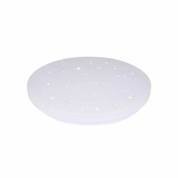 36W LED csillogó búrás 480 mm átmérőjű kör mennyezeti lámpa állítható színhőmérséklet