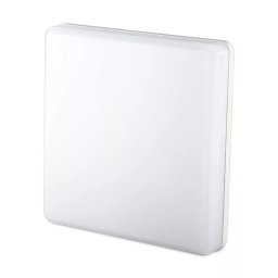 25W mennyezeti LED lámpa, négyzet alakú, 300 x 300 mm, IP44 3000k