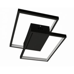 MasterLED Galaxis Polaris távirányítós 45 W-os, 42x30 cm fekete LED mennyezeti lámpa