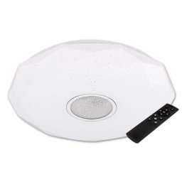MasterLED Diami távirányítós 24 W-os 400mm szabályozható színhőmérsékletű sokszög alakú mennyezeti lámpa