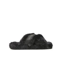 Tommy Hilfiger Papucs Fur Home Slippers Wiht Straps FW0FW06889 Fekete