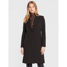 Liu Jo Átmeneti kabát CF2137 T3165 Fekete Slim Fit