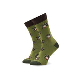 Curator Socks Unisex Magasszárú Zokni Medusa Zöld
