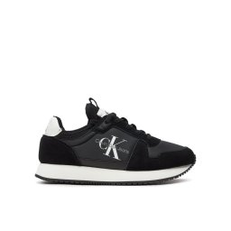 Calvin Klein Jeans Sportcipők Runner Sock Laceup Ny-Lth W YW0YW00840 Fekete